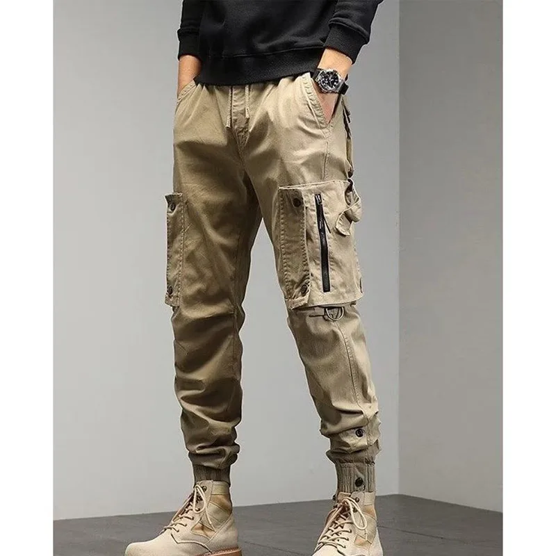 Top Trends: New Spring And Autumn Fashion Brand Japanese Retro High Street Straight Leg Loose And Versatile Handsome Men&#039;s Workwear Pants Shoppable Styles