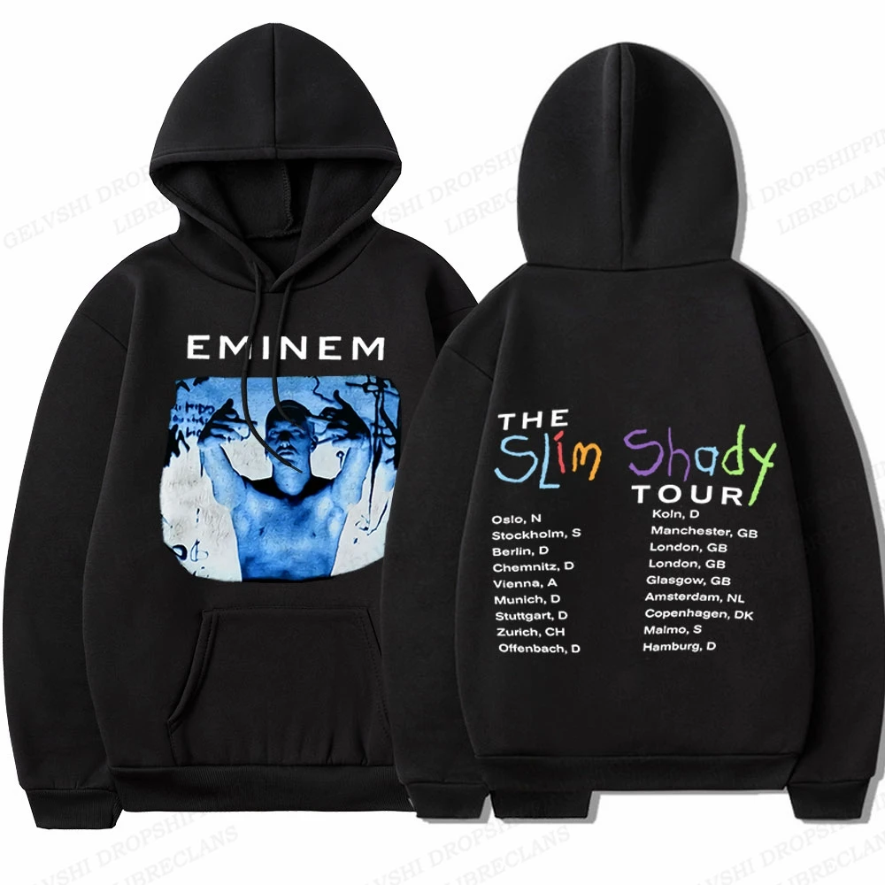 Top Trends: Hip Hop Eminem Hoodie Men Women Fashion Hoodies Kids Hoodies Women Sweatshirts Boy Coats Slim Shady Sweats Rapper Clothes Punk Shoppable Styles