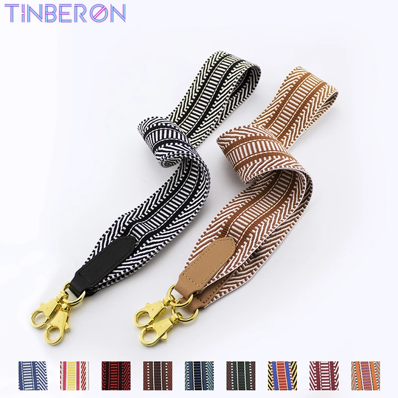 Top Trends: TINBERON Women Bag Strap For Crossbody Canvas Replace Wide Shoulder Strap Luxury Designer Strap Adjustable Bag Strap Accessories Shoppable Styles