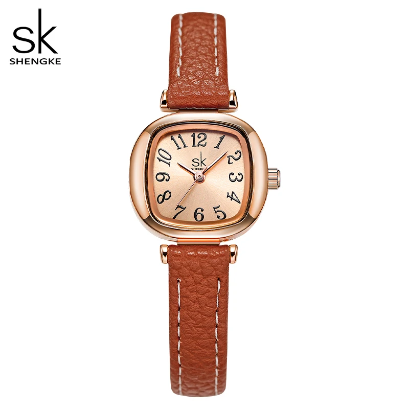 Top Trends: Reloj Mujer Shengke SK Watch Fashion Woman Watches Elegant Women&#039;s Quartz Wristwatches Original Ladies Clock Relogio Feminino Shoppable Styles