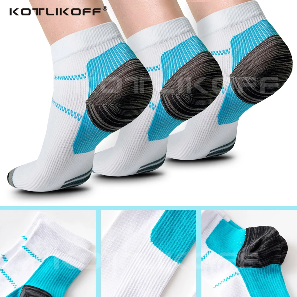 Top Trends: KOTLIKOFFCompression Socks For Plantar Fasciitis Foot Pad Heel Spurs Arch Pain Comfortable Socks Venous Ankle Sock Insoes Shoppable Styles