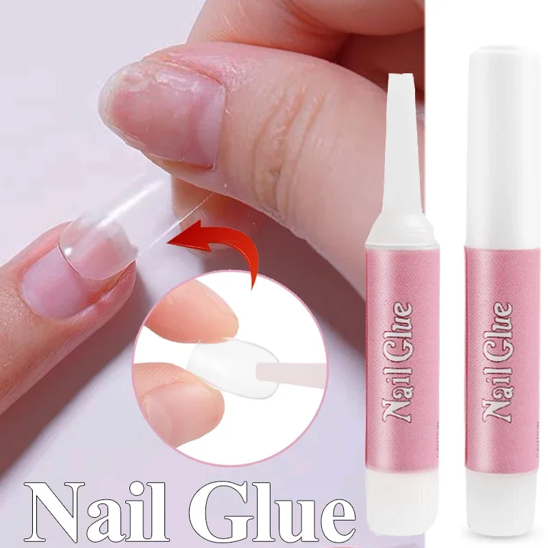 Top Trends: 1 / 3 / 5PCS Nails Glue For Fake Nail Extension Professional Transparent Fast-Dry Acrylic Nails Rhinestone Adhesive Decoration Glue Shoppable Styles