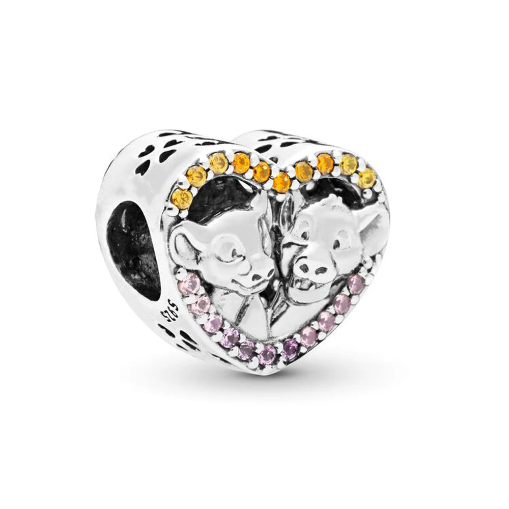 Simba & Nana-abalorio compatible con pulsera Pandora Original para mujer