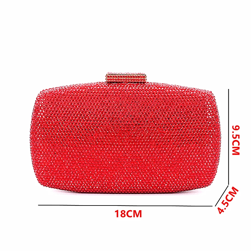 Top Trends: Women Clutch Bag With Diamond Crystal Shining Dinner Party Bag For Wedding Christmas Valentine's Day Wedding Gift Shoppable Styles - Image 3