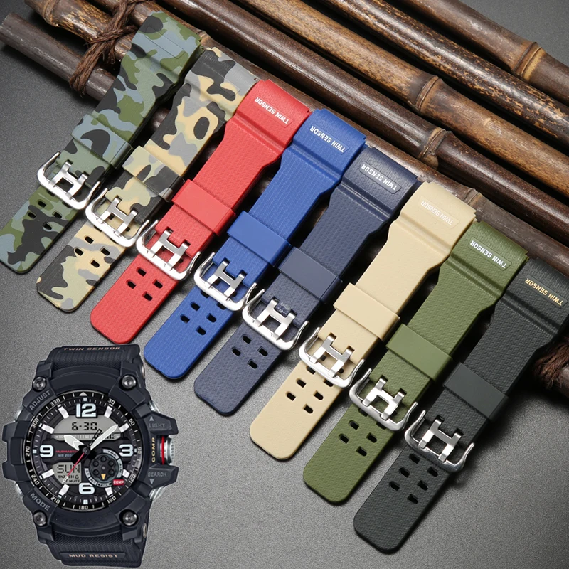 Top Trends: Watch Accessories Suitable For Casio G-shock GG1000 GWG100 GSG100 Mens Resin Strap Sports Waterproof Modified Watch Band Shoppable Styles