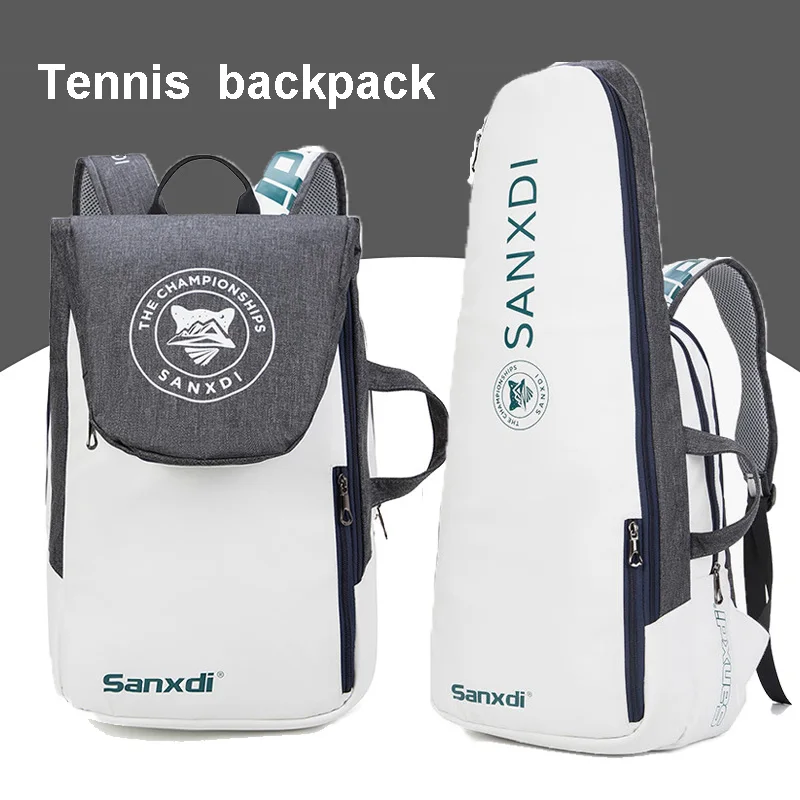 Top Trends: Badminton Bag Racquet Tennis Racket Backpack Padel Training Squash For Women Men Waterproof Foldable Outdoor Sports Rucksack Bag Shoppable Styles