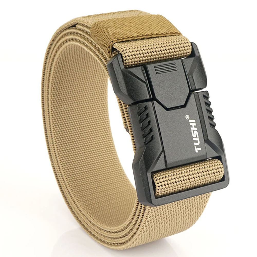 Top Trends: XUHU Men Belt Outdoor Hunting Tactical Belt Multi-Function Nylon Belt Quality Marine Corps Aluminum Alloy Buckle Canvas Belt Shoppable Styles - Image 5