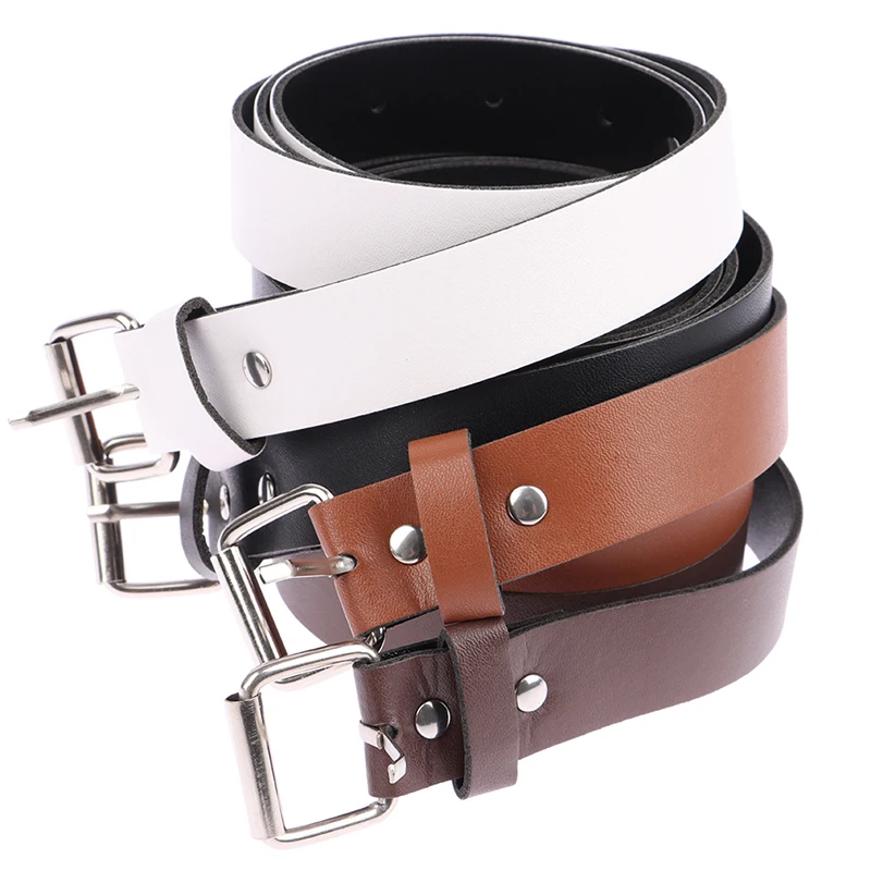 Top Trends: 100cm Kids Belt PU Leather Ceinture Enfant Waist Belt Straps Boys Girl Children Clothing Children's Accessories Baby Gift Shoppable Styles