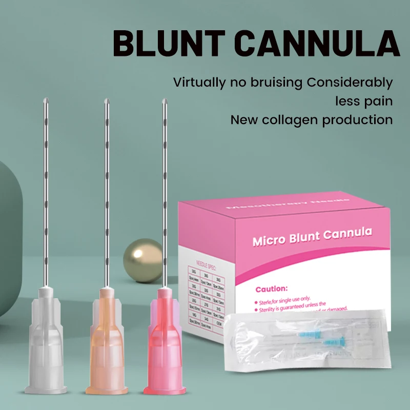 Top Trends: Micro Cannula 18G 20G 22G 25G 27G Disposable Sterile Blunt Cannula For Filler Medical Single Package Blunt Tip Needles Shoppable Styles