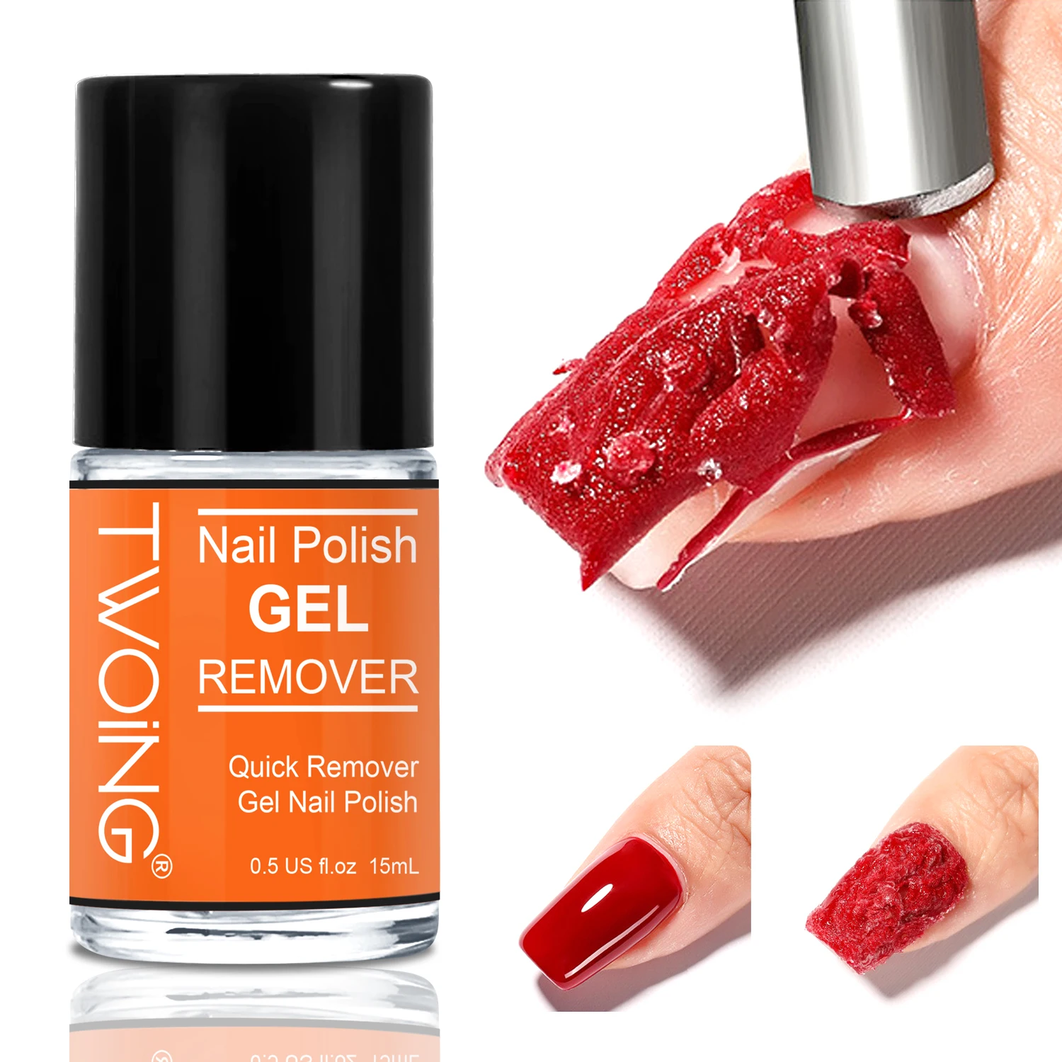 Top Trends: 15ml Gel Nail Polish Remover Professional Manicure Quick Remove UV Gel Nail Polish In 2-5 Minutes No Need Soaking Foil Shoppable Styles