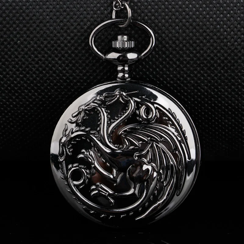 Top Trends: Hot Movie Theme Fashion Steampunk Cool Quartz Pocket Watch Necklace Chain Gift TD2079 Shoppable Styles