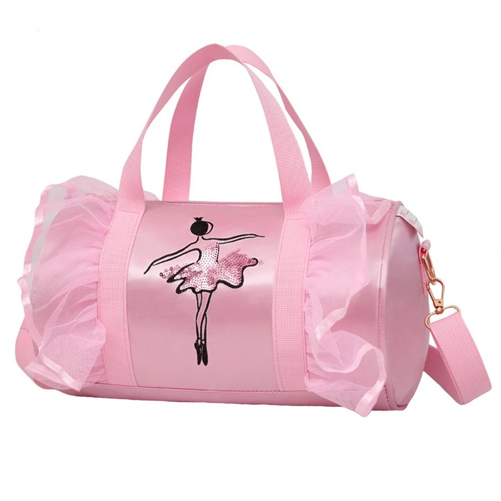 Top Trends: New Ballet Dance Bags Pink Girls Sports Dance Kids Backpack Baby Barrels Package Bag Costume Clothes Shoes Dress Handbag Shoppable Styles