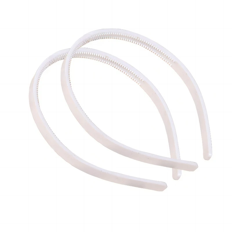 Top Trends: 20pcs / lot 10MM Wide White Black Plain Plastic Headband Kid Hard Hair Band For Girls Teens Women Hair Accessories DIY Hair Tools Shoppable Styles - Image 5