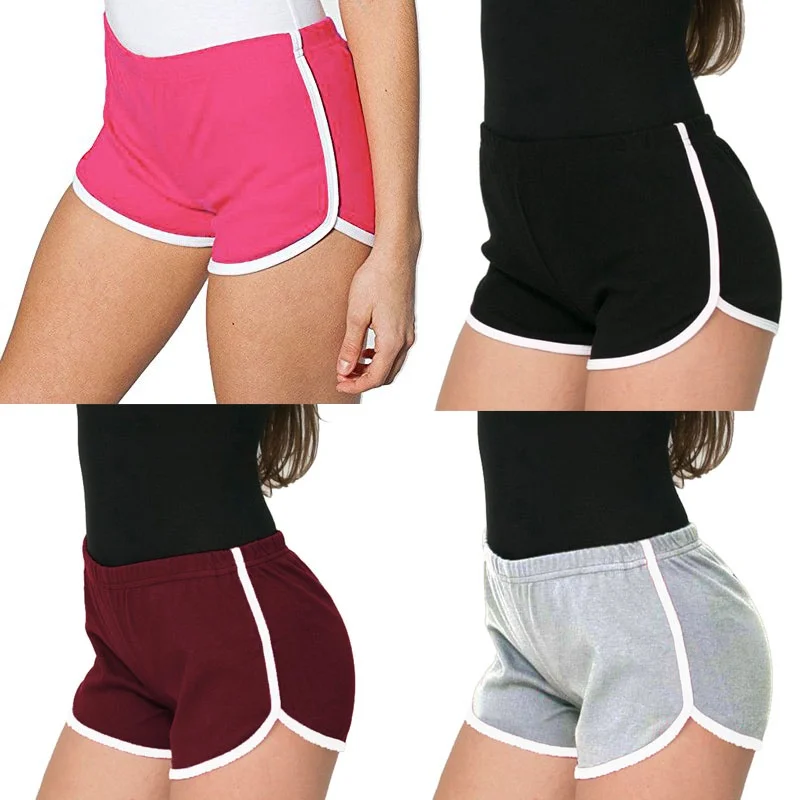 Top Trends: Summer Women's Cotton Yoga Shorts Exercise Bike Sexy Casual Pajamas Shorts Dolphin Shorts Shoppable Styles