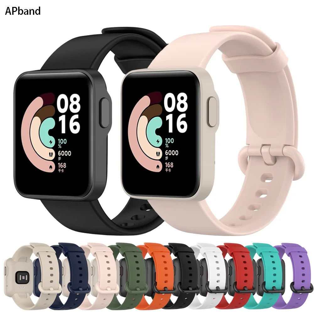 Top Trends: Silicone Strap For Xiaomi Mi Watch Lite Band Global Version Replacement Watchband Bracelet Redmi Watch Mi Watch Lite 2 Strap Shoppable Styles