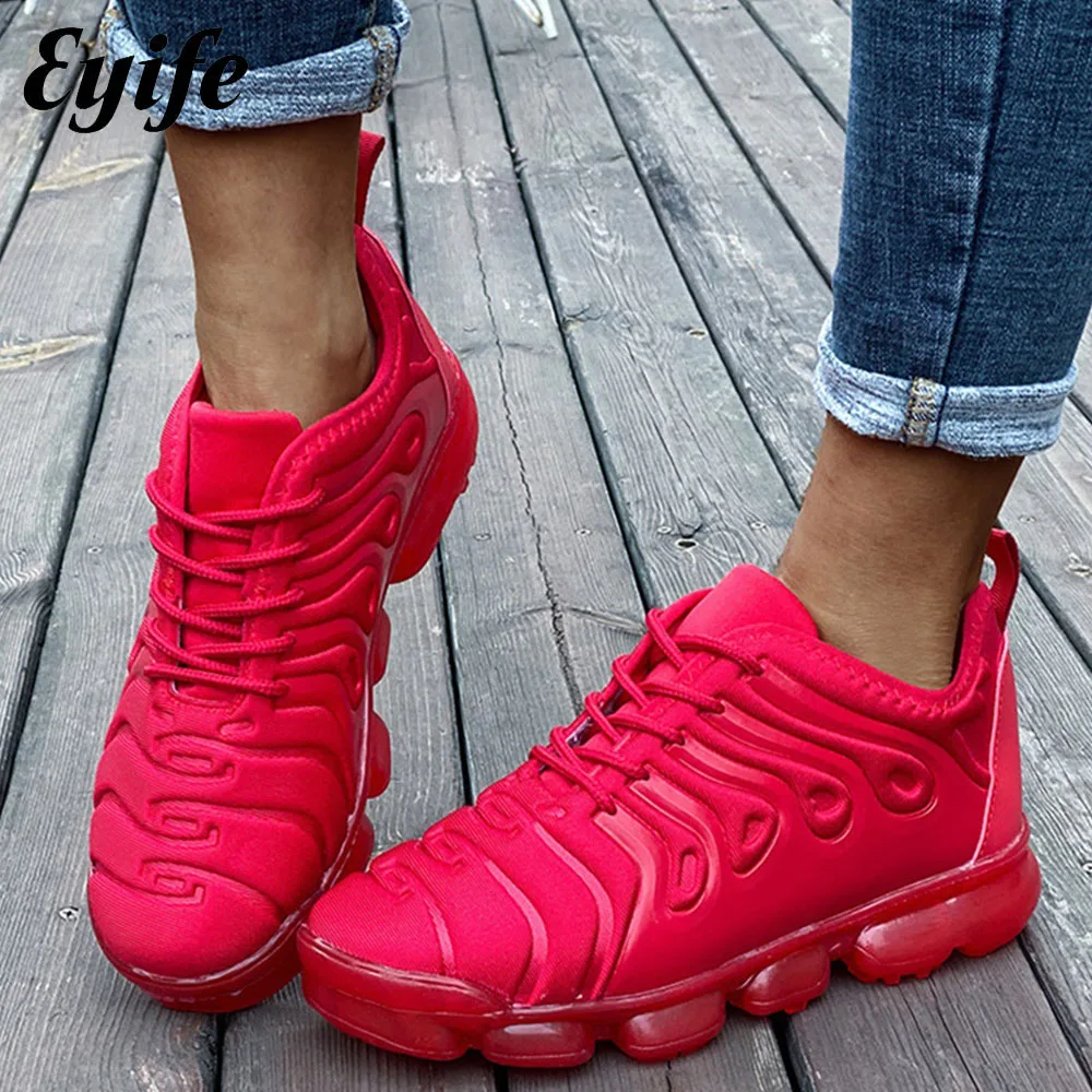 Top Trends: Spring Women&#039;s Sneakers 2024 New Fashion Ladies Lace Up Casual Vulcanized Shoes 35-43 Large-Sized Outdoor Running Sport Shoes Shoppable Styles