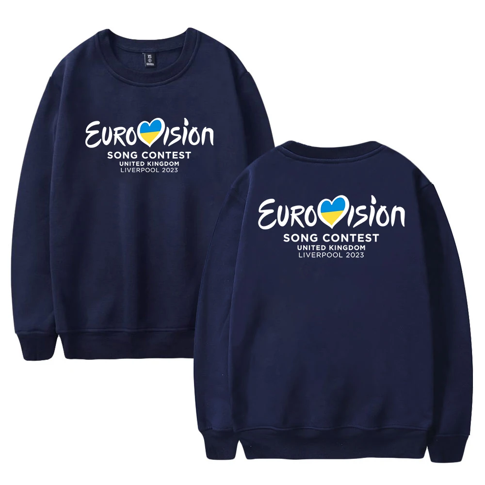 Top Trends: Eurovision 2023 Merch Eurovision Song Contest Crewneck Long Sleeve Streewear Women Men Sweatshirt Fashion Clothes Shoppable Styles