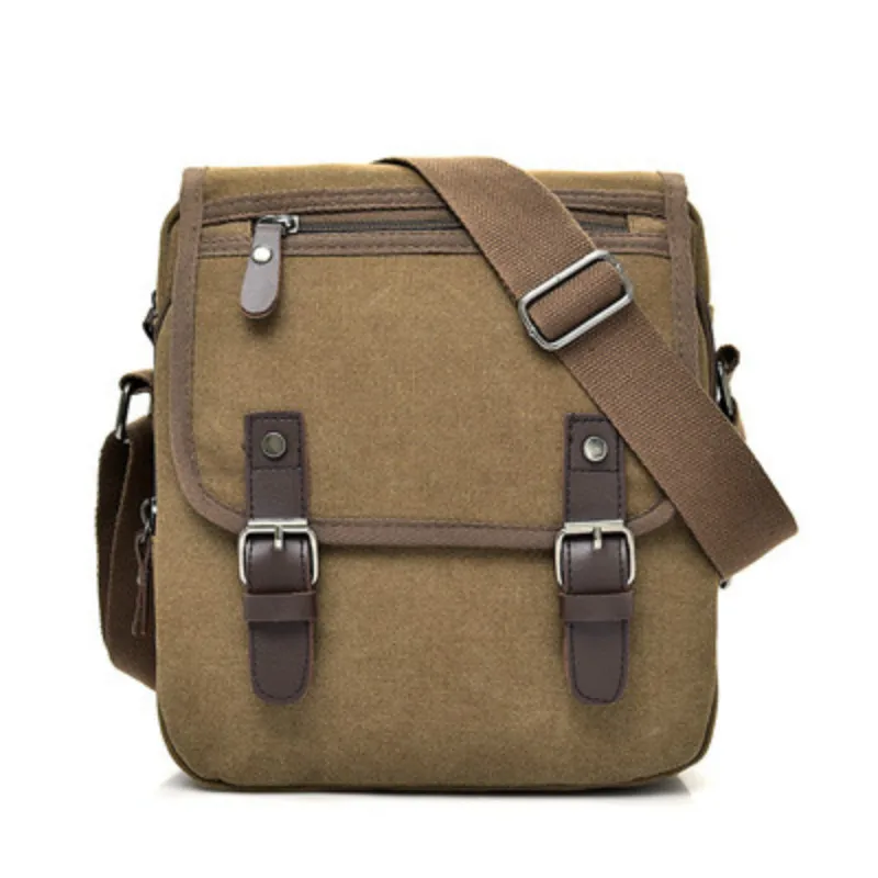 Top Trends: Men's Casual Shoulder Bag Daily Commuting Business Diagonal Bag Fashion High-quality Convenient Messenger Bag Travel Canvas Bag Shoppable Styles