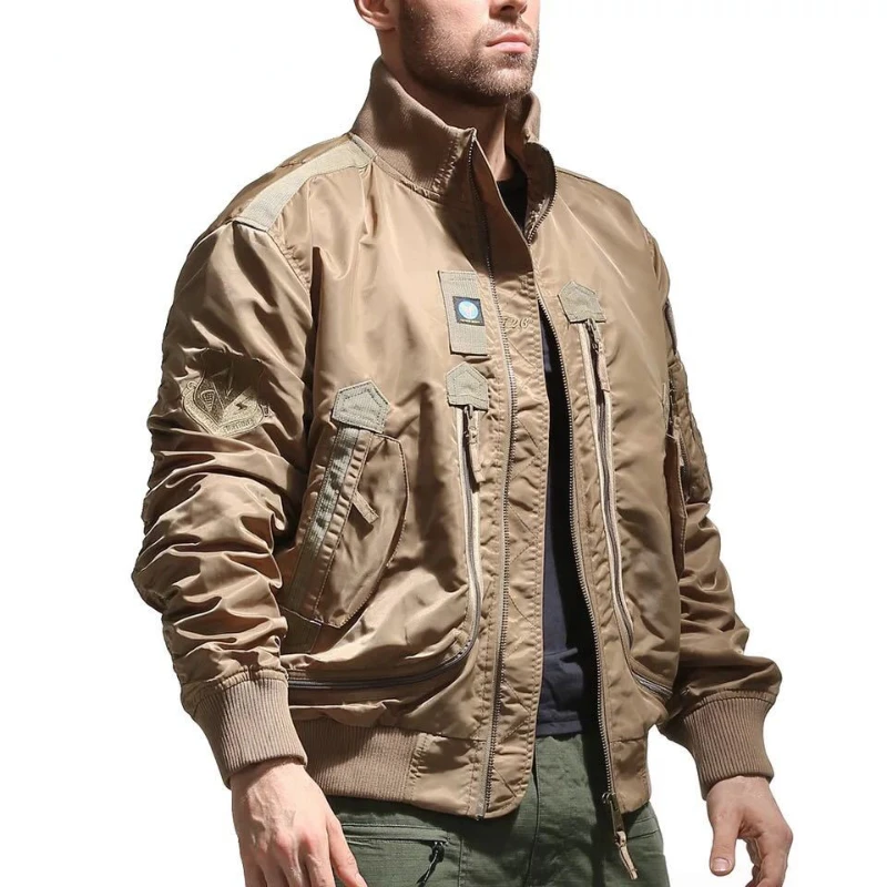 Top Trends: Spring Military Bomber Jackets Outdoor Camping Waterproof Coat Winter Men&#039;s Fashionable Tactical Jackets Bigsize Custom Jacket Shoppable Styles