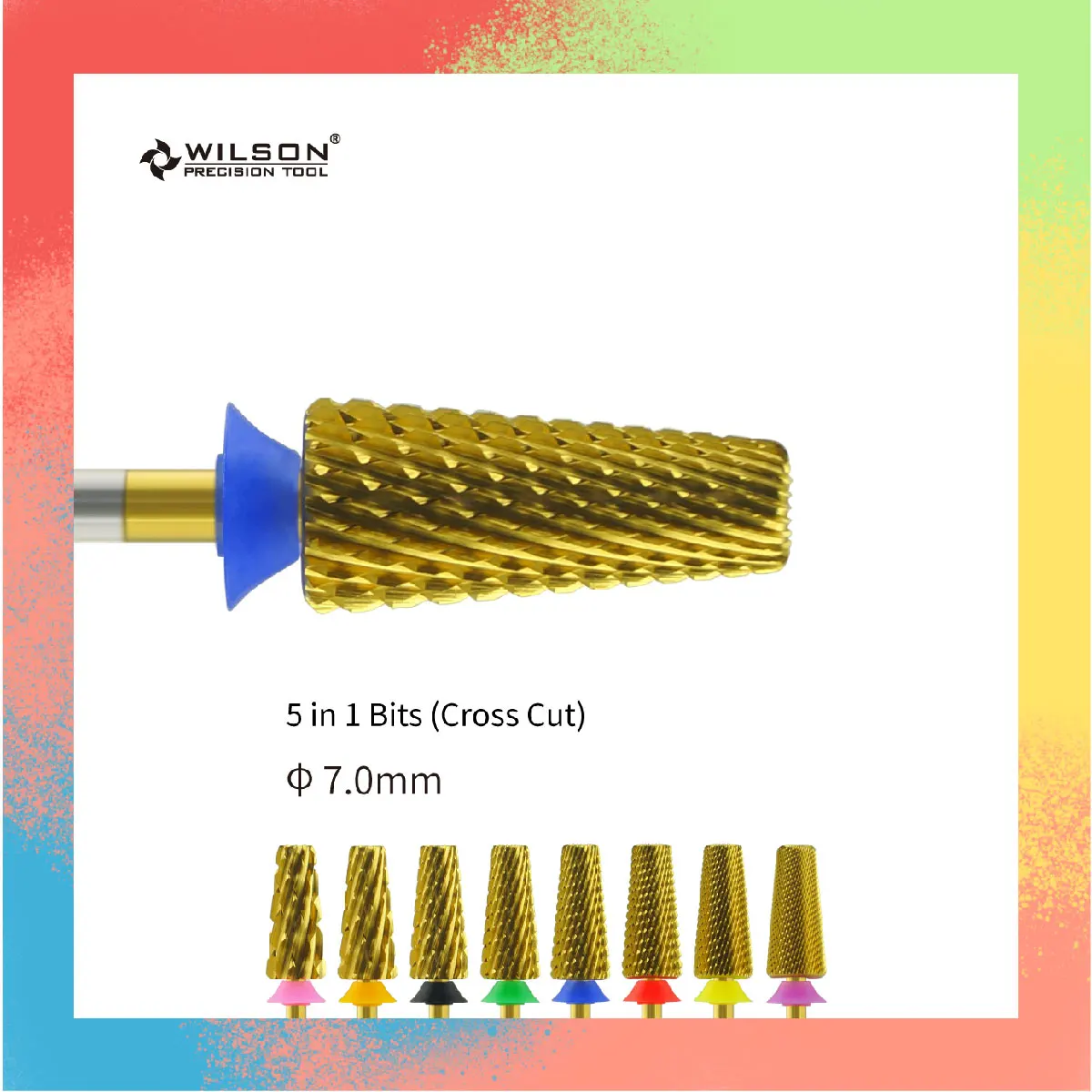 Top Trends: WILSON 7.0mm 5 In 1 Bits (Cross Cut)-nail Drill Bits For Manicure Nail Accessories Shoppable Styles