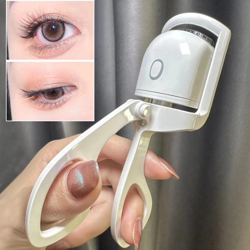 Top Trends: Eyelash Curler Eye Lashes Curling Clip Portable Long Lasting Electric Heated Comb Eye Lash Perm Cosmetic Makeup Tool Accessories Shoppable Styles