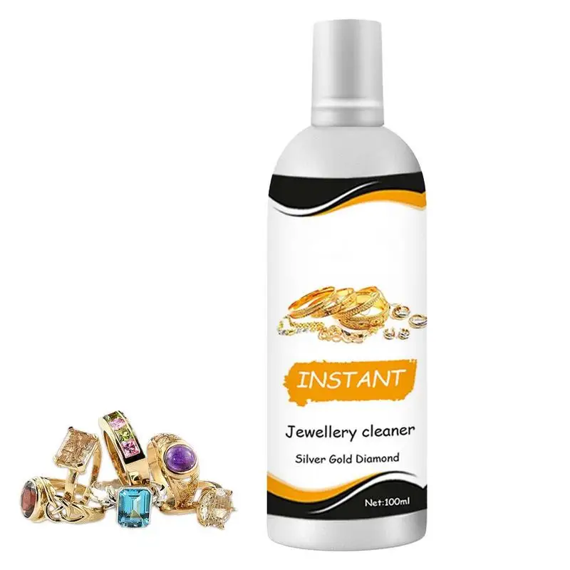 Top Trends: Jewelry Cleaner Silver Jewelry Necklace Ring Clean Polishing Spray Ring Care Washing Fluid Multi-Function Cleaner Silver Cleaner Shoppable Styles