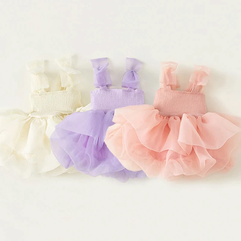 Top Trends: Princess Baby Baby Tulle Dress 1st Birthday Party Dress For Little Girls Toddler Girl Clothes Shoppable Styles