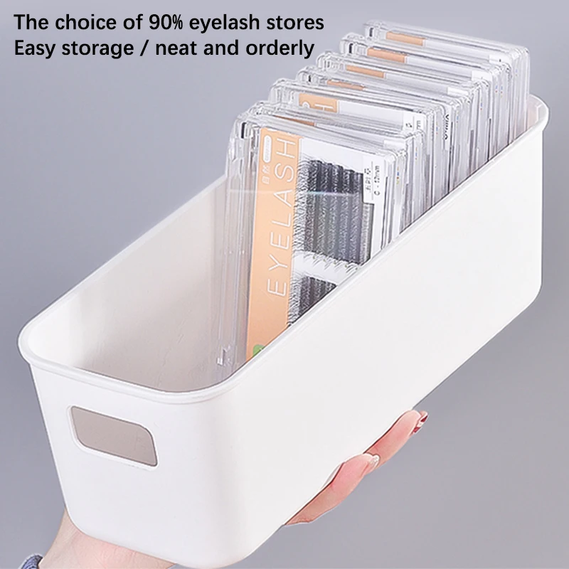 Top Trends: 1Pc False Eyelash Storage Box For Eyelash Extension Tool Organizer Lash Accessories Cosmetic Makeup Tools Storage Box Shoppable Styles - Image 4