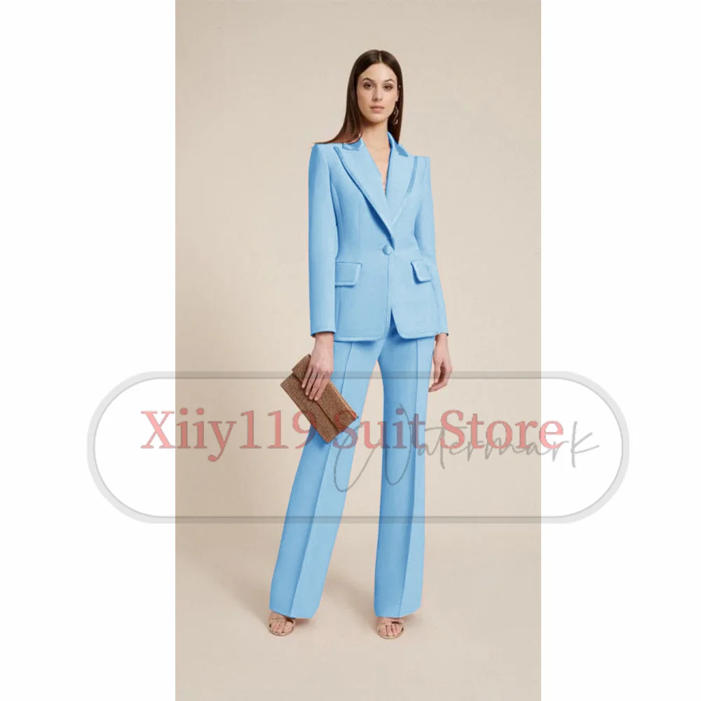 Top Trends: Women's Solid Color Serge Two-piece Set Traf Store Elegant Commuting And Workplace Wear Woman Clothing Pants Sets Velvet Suit Shoppable Styles - Image 4