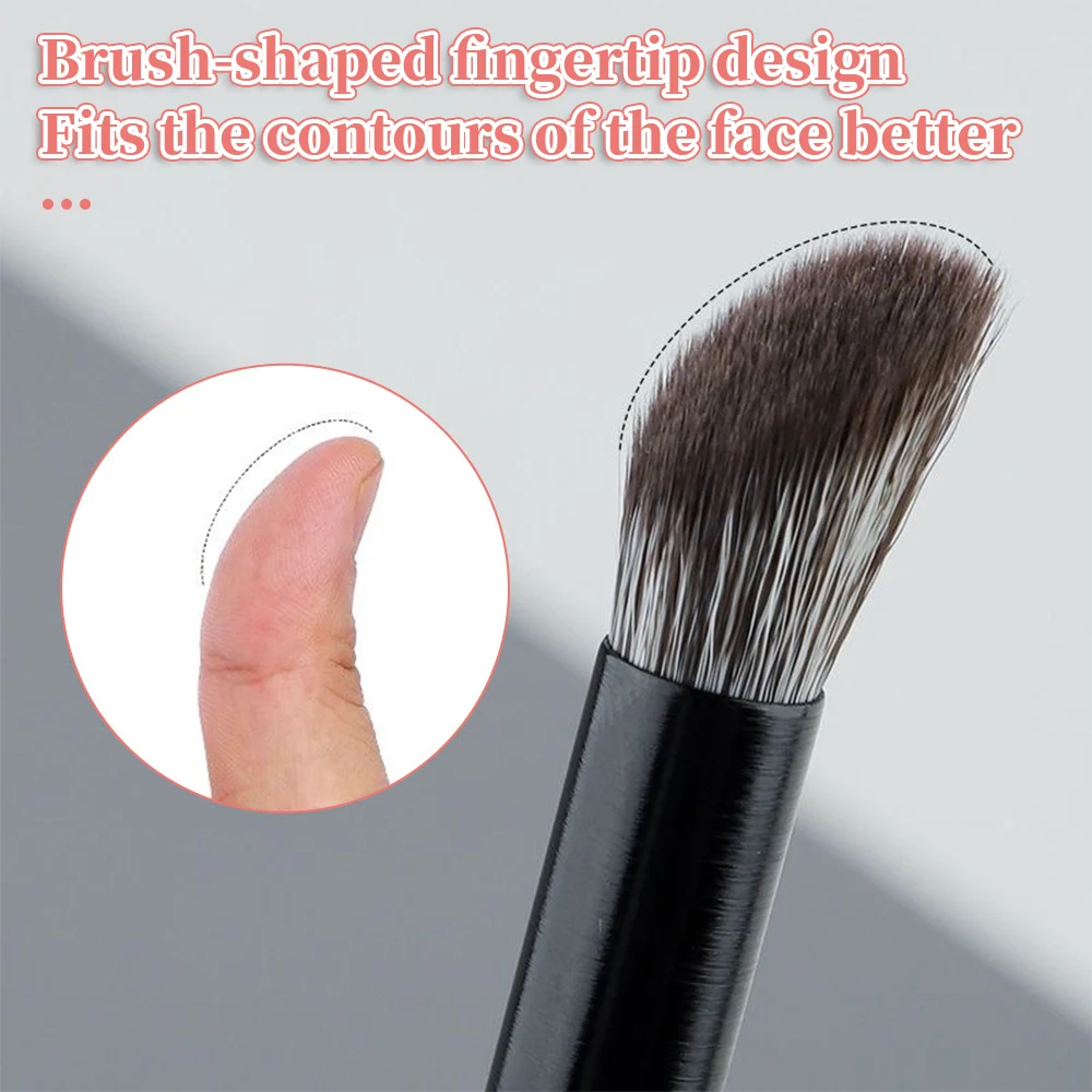 Top Trends: Nose Shadow Brush Angled Contour Makeup Brushes Face Nose Silhouette Eyeshadow Cosmetic Blending Concealer Brush Makeup Tools Shoppable Styles - Image 3