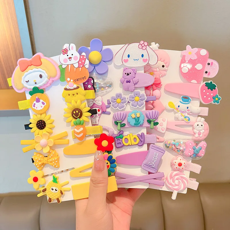 Top Trends: New Children Hairpins Korea Princess Hair Clips Girl Cartoon Baby Hair Accessories Kids Hair Accessories For Girls Shoppable Styles