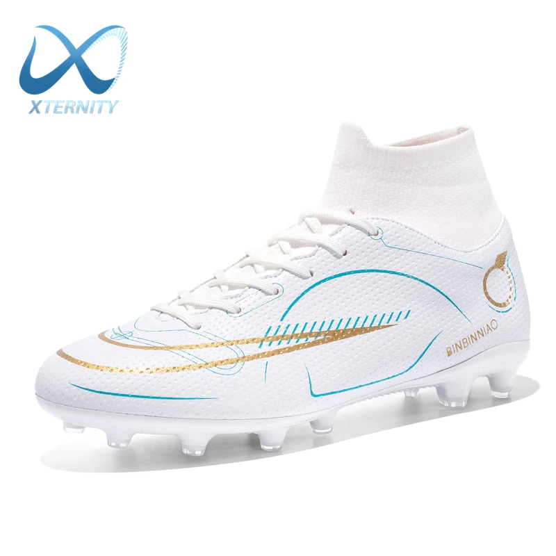 Top Trends: New Arrival Ultralight Soccer Shoes Teenagers Outdoor AG / TF Training Football Boots Boys Non-Slip Soccer Cleats Sneakers Unisex Shoppable Styles