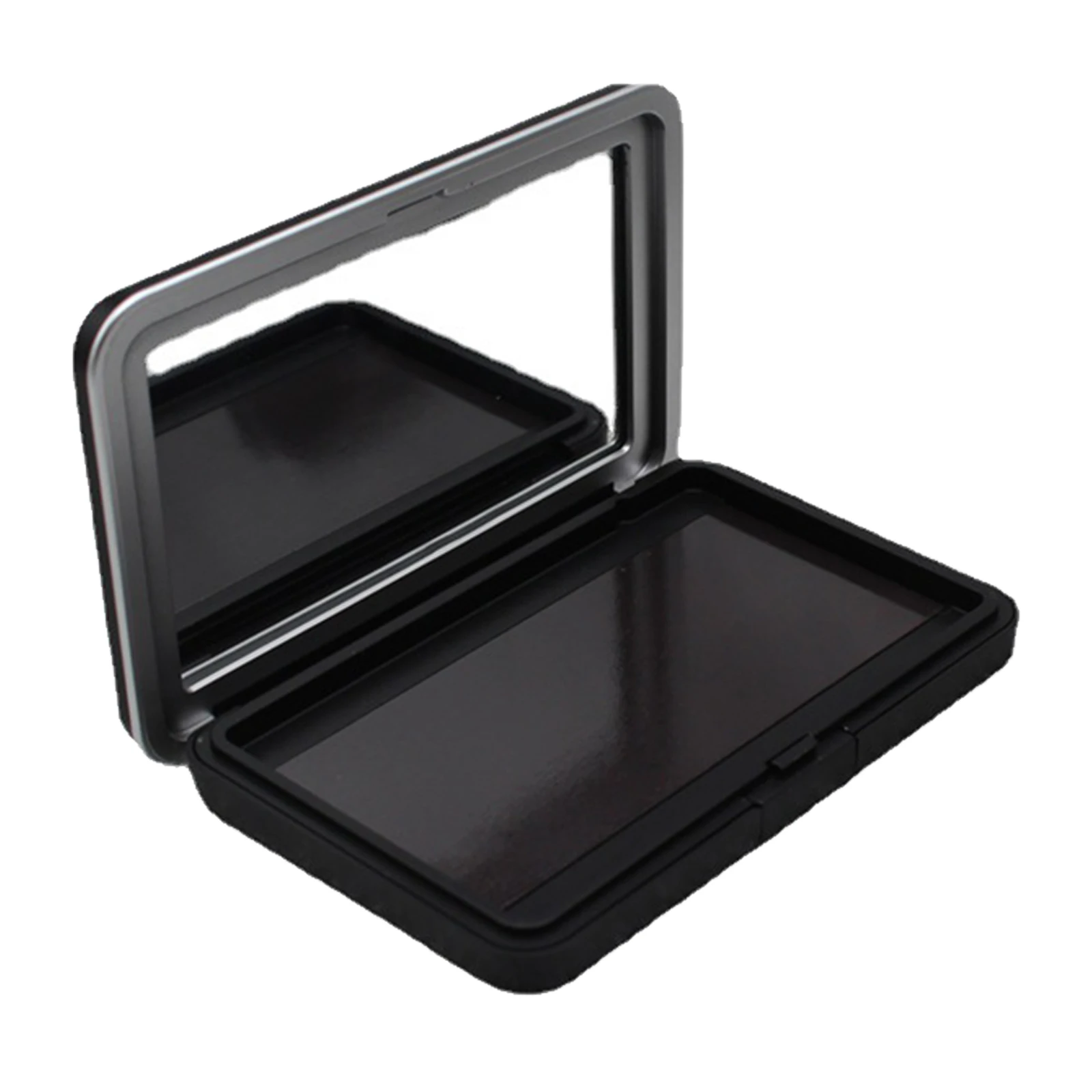 Top Trends: 1Pc Matte Black Empty Magnetic Cosmetics Palette Eyeshadow Blusher DIY Beauty Makeup Box Glitter Makeup Dispensing Vacia Box Shoppable Styles - Image 6