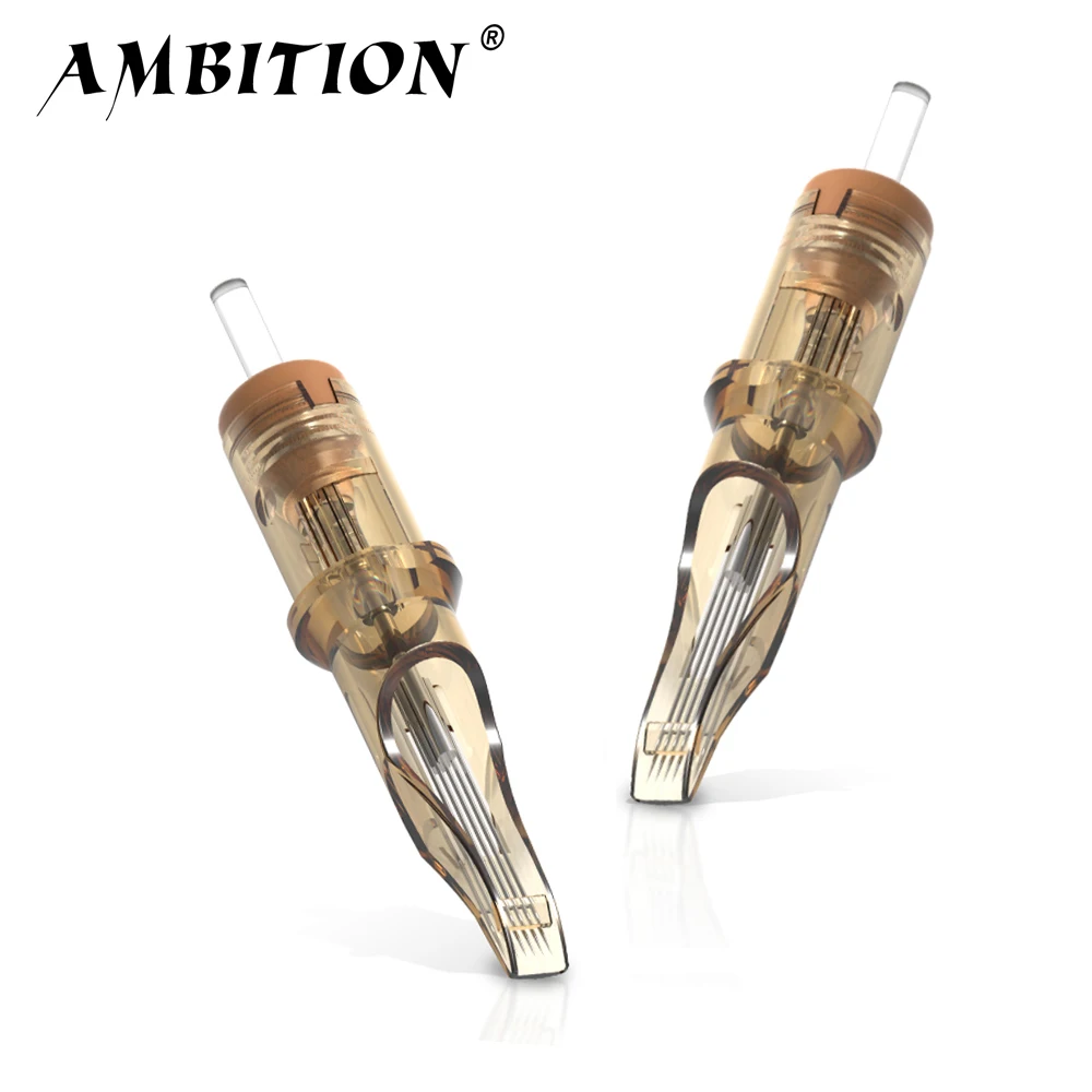 Top Trends: Ambition Premium Tattoo Cartridge Needle RM Round Magnum 20pcs / lot Disposable Sterilized For Tattoo Machine And Permanent Makeup Shoppable Styles