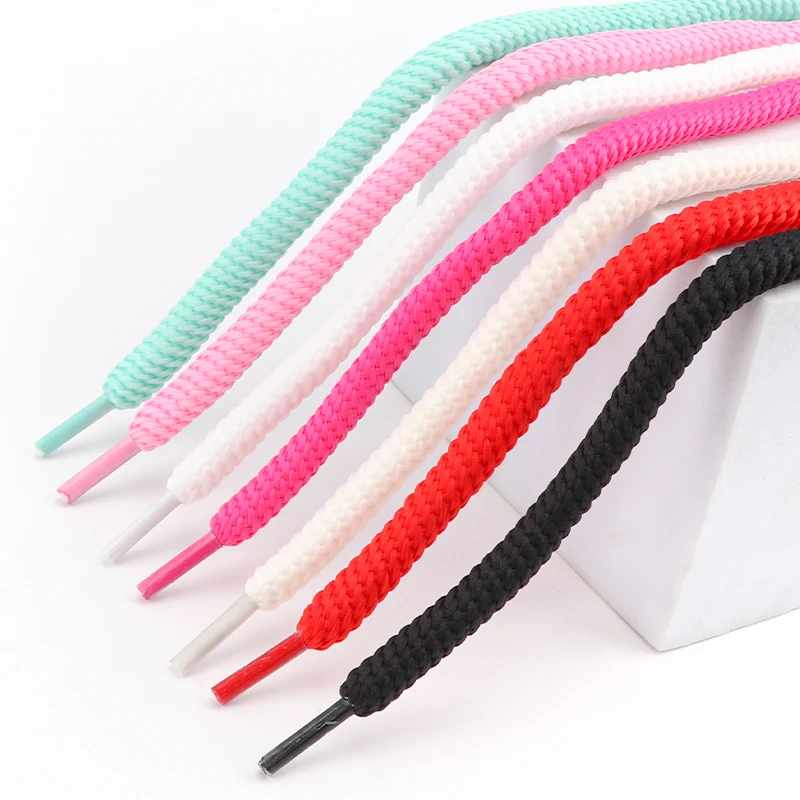 Top Trends: Round Linen Cotton Shoelaces For Sneakers Sport Boot Shoe Laces Suitable Board Shoes Canvas AF1 / AJ Shoe Rope 100 / 120 / 140 / 160CM Shoppable Styles - Image 2