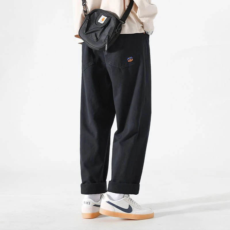 Top Trends: Autumn Winter New Male Loose Casual Harajuku Y2K Ankle Length Cargo Pants Men Elastic Waist All-match Vintage Lantern Trousers Shoppable Styles