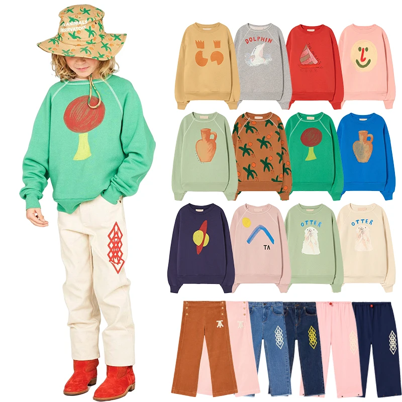 Top Trends: 2023 New Spring Autumn Children&#039;s Clothing Set Boys Girls Sweatshirts Pants Suit TAO Kid Hoodies Children&#039;s Print Outwear Suit Shoppable Styles