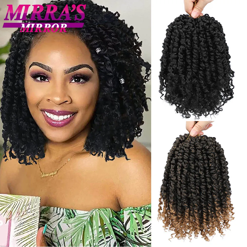 Top Trends: Passion Twist Crochet Hair Pre-twisted Short Passion Twist Hair Pre Looped Curly Passion Twists Synthetic Braids Hair Extension Shoppable Styles