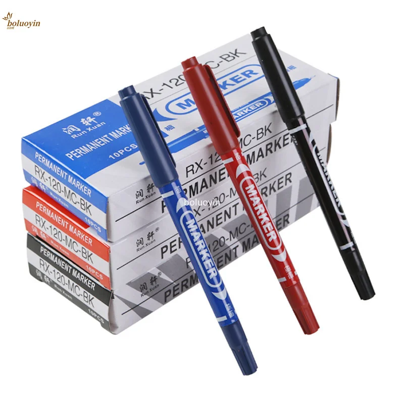 Top Trends: 0.5mm Marker Pens Tattoo Skin Markers Scribe 1 / 3pcs Permanent Makeup Tattoo Supplies Large Capacity Ink Waterproof Marker Pen Shoppable Styles