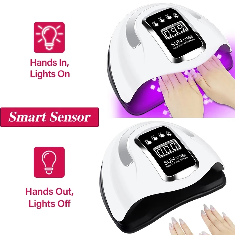 Top Trends: 66LEDs Nail Dryer UV LED Nail Lamp For Curing All Gel Nail Polish With Motion Sensing Professional Manicure Salon Tool Equipment Shoppable Styles - Image 6