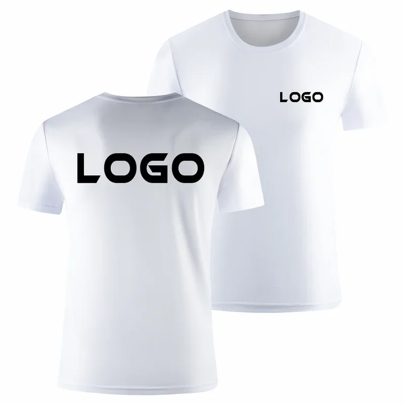 Top Trends: Custom Print LOGO T Shirt For Men Fashion Customizable Pattern Women's Tees Leisure O-neck Short Sleeve Tops Oversized T-Shirts Shoppable Styles