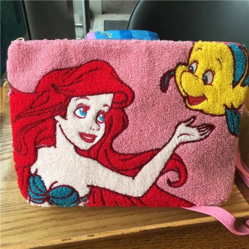 Top Trends: Disney Princess Crossbody Bag Cute Makeup Bag For Women Girls Portable Designer Luxury Ladies Shoulder Bags Shoppable Styles