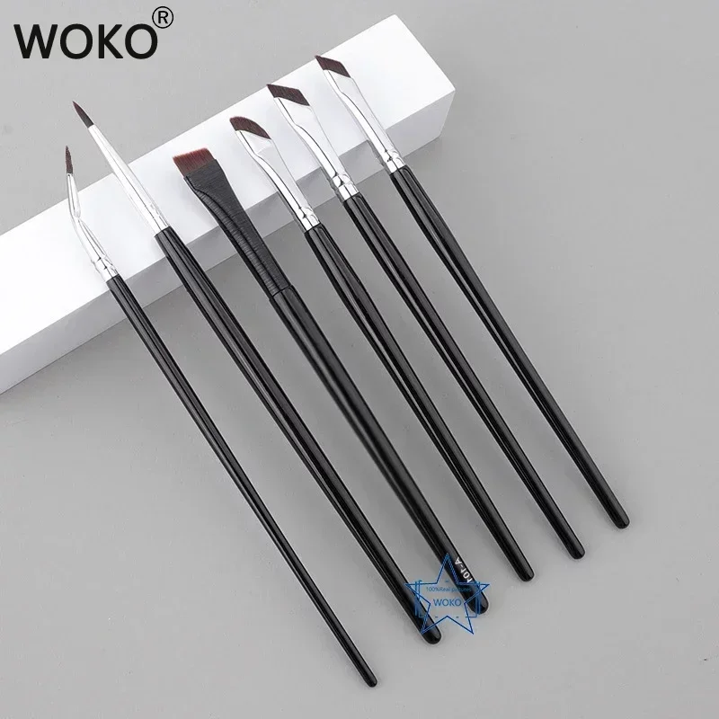 Top Trends: Upgrade Blade Eyeliner Brush Ultra Thin Fine Angle Flat Eyebrow Brush Under The Eyes Place Makeup Brush Precise Detail Brushes Shoppable Styles - Image 5