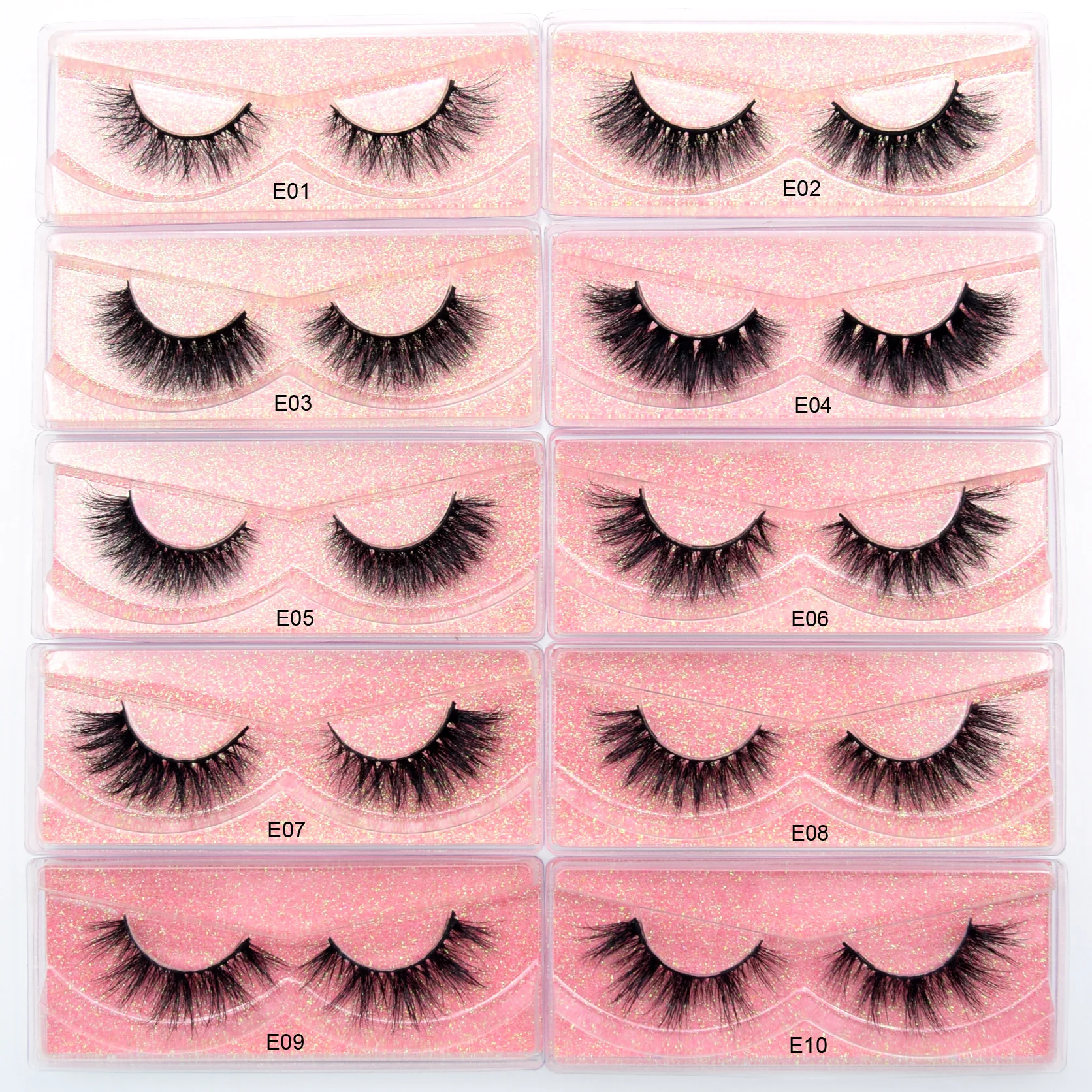 Top Trends: Visofree Half Lashes Natural False Eyelashes Fake Lashes Wispy Long Makeup 3D Mink Lashes Eyelash Extension Mink Eyelashes Shoppable Styles - Image 3