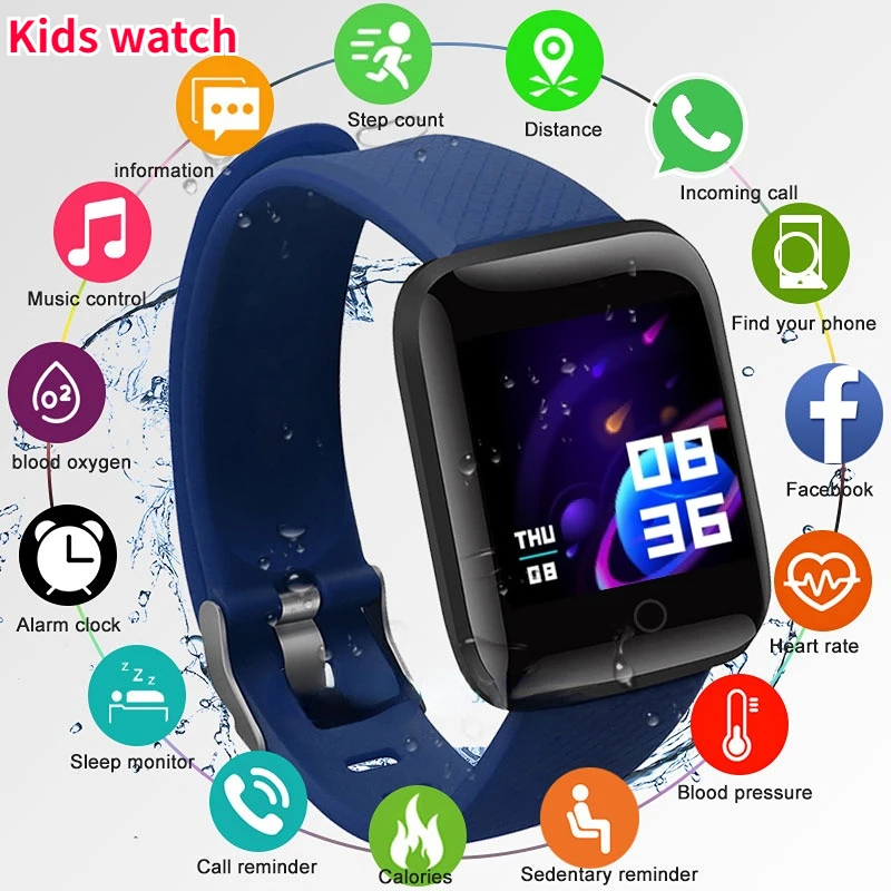 Top Trends: Connected Watch Child Children Smart Watch Fitness Tracker Sport Heart Rate Monitor Blood Women Bracelet Y68 Boy Girl Watches Shoppable Styles