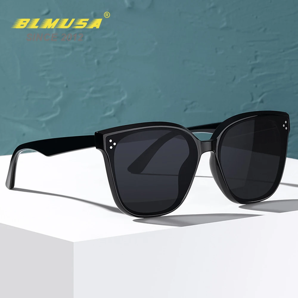 Top Trends: BLMUSA 2022 New Trend Sunglasses For Women And Men Simple Design Decorative Glasses Car Driving Eyewear Unisex Sun Glasses UV400 Shoppable Styles - Image 2