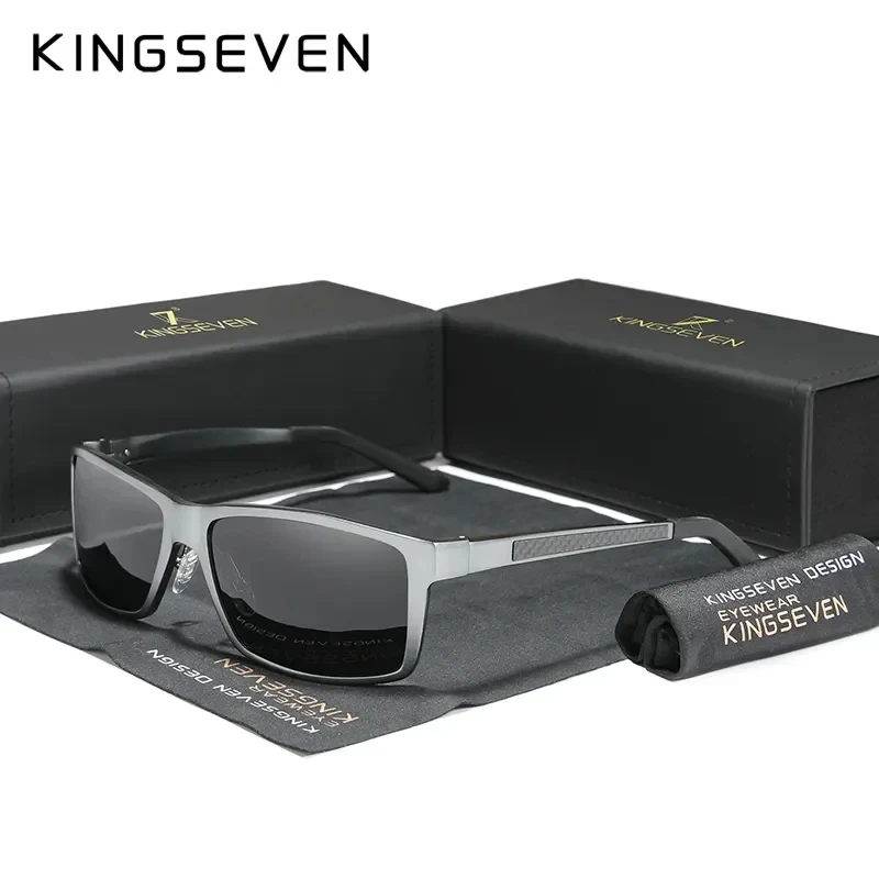 Top Trends: KINGSEVEN 2023 Men&#039;s Sunglasses Aluminum Magnesium Polarized Driving Mirror Eyewear For Men / Women UV400 Oculos Protection Shoppable Styles