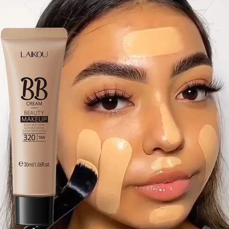 Top Trends: 3 Colors BB Cream Long Lasting Liquid Foundation Waterproof Cover Acne Spot Natural Face Base Makeup Matte Concealer Cosmetic Shoppable Styles