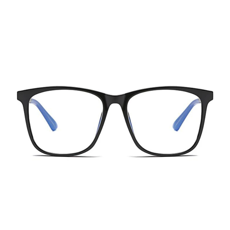 Top Trends: Big Frame Square Finished Myopia Glasses TR90 Blue Light Blocking Short-sight Eyewear Prescription 0 -0.5 -0.75 -1.0 To -6.0 Shoppable Styles - Image 3