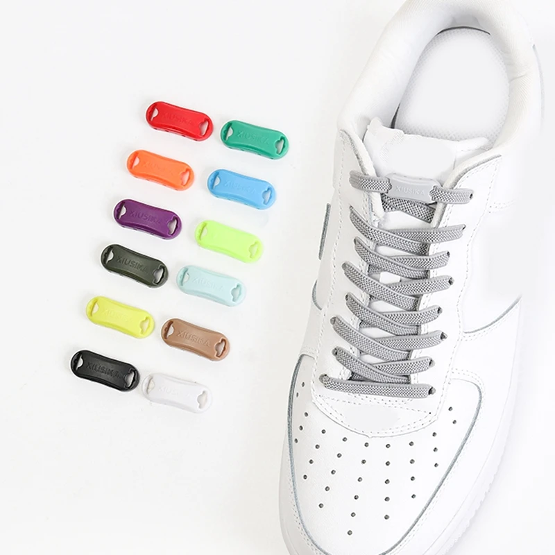 Top Trends: Pair No Tie Shoelaces Flats Elastic Shoe Laces Kids Adult Sneakers Shoelace Quick Lazy Laces 24 Color Buckle Strings Sports Shoe Shoppable Styles